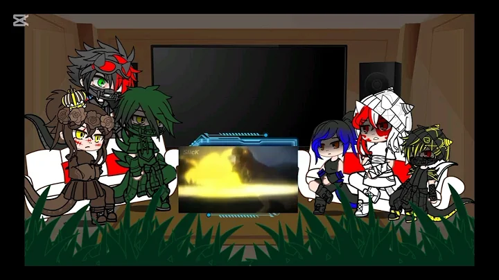 dinos react to tiranosaurio and spinosaurus vs indominus rex and giganotosaurio