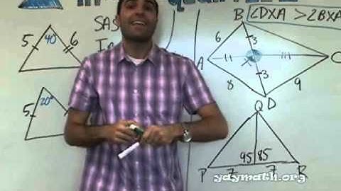 Geometry - Inequalities Involving Two Triangles