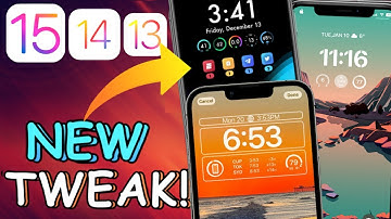 Must Have Jailbreak Tweak! Part 43 | Get iOS 16 Lock Screen on iOS 13-15 – Setup & Customization!
