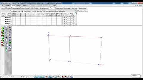 How to Analyse Frames using Prokon-Tutorial 1