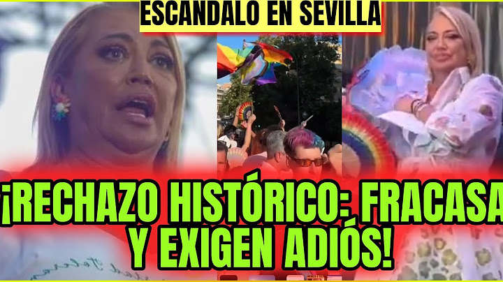 💥HUNDIMIENTO Y DECLIVE! BELÉN ESTEBAN Y ANABEL PANTOJA EN ORGULLO LGTBI TRAS DESPIDO DE RTVE