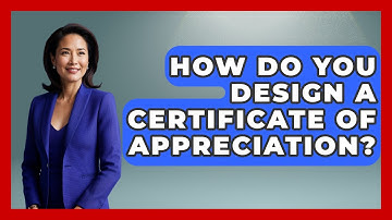 How Do You Design A Certificate Of Appreciation? - Graphic Design Nerd
