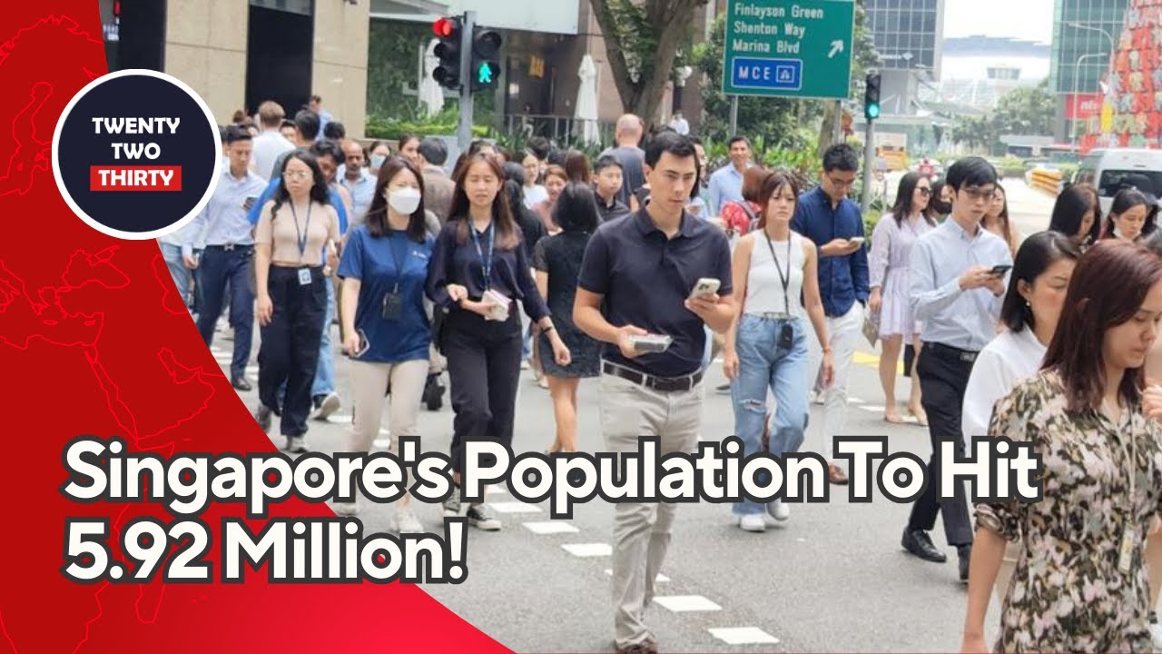 Singapore's population soars to 5.92 million