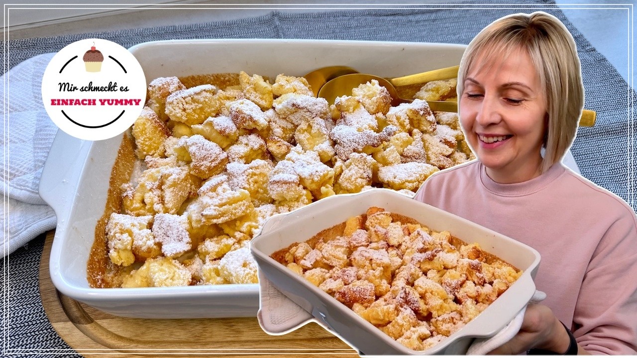😋 Fluffiger KAISERSCHMARRN aus dem Backofen - lecker und kinderleicht - Thermomix® Rezept