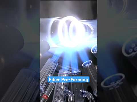 ➿ Fiber Production Step 1 ➿ Pre-Forming Optical Fibers ➿