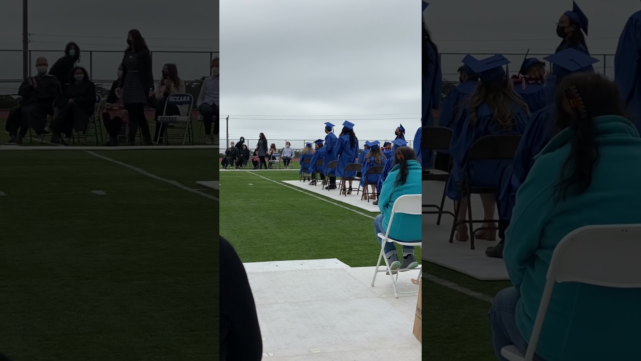 Me getting my Diploma at Oceana High School 2021 YouTube