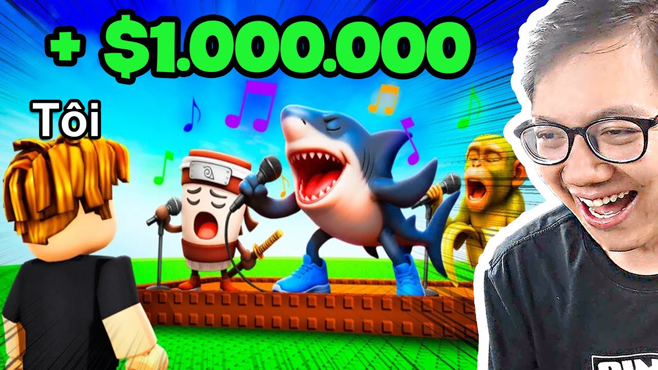 Để Có 1 Triệu Đô, Tôi Phải Mua... Brainrot Biết Hát (Roblox My Singing Brainrot)