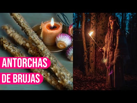 Cómo hacer ANTORCHAS de BRUJAS para el solsticio