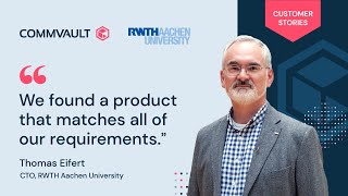 The Commvault Innovation Award Rwth Aachen University