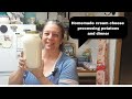 turning raw milk into cream cheese processing potatoes and a wonderful dinner worth repeating