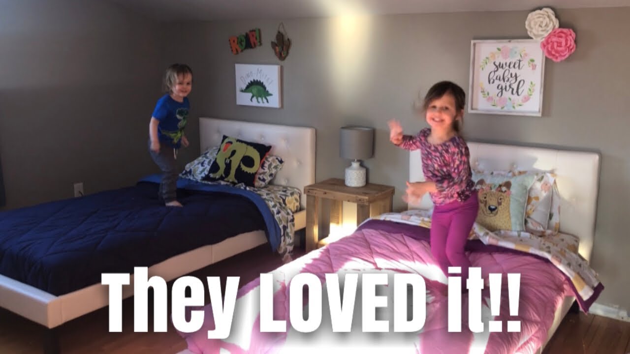 Good Looking boy girl shared room ideas Family Of Five Share One Room Boy Girl Shared Ideas Youtube