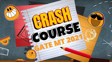 GATE MT 2021 CRASH COURSE | everythingmetallurgy.com