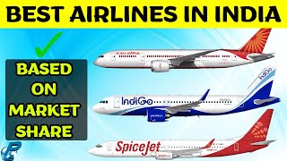 Top 5 Airlines in India | Best Indian Airlines based on Market Share 2024 screenshot 1