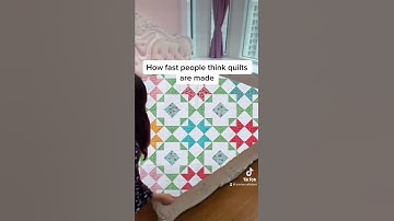 How Long Does It Take To Make a Quilt? #Quiltingjokes #quiltdrop