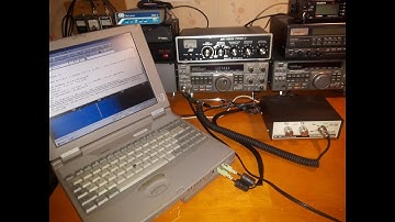 Radio to computer interface for Digital modes