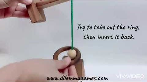 LORD OF THE RINGS, a topological brain teaser by DILEMMA GAMES