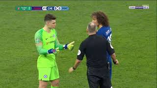 KEPA REFUSES TO COME OFF THE FIELD| CHELSEA MANAGER FURIOUS|