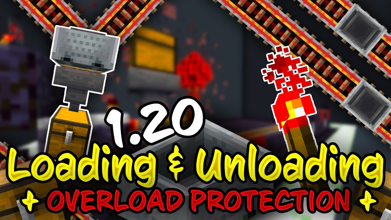 Minecart Unloader Hopper Collection Stations Minecraft 1.20 YouTube