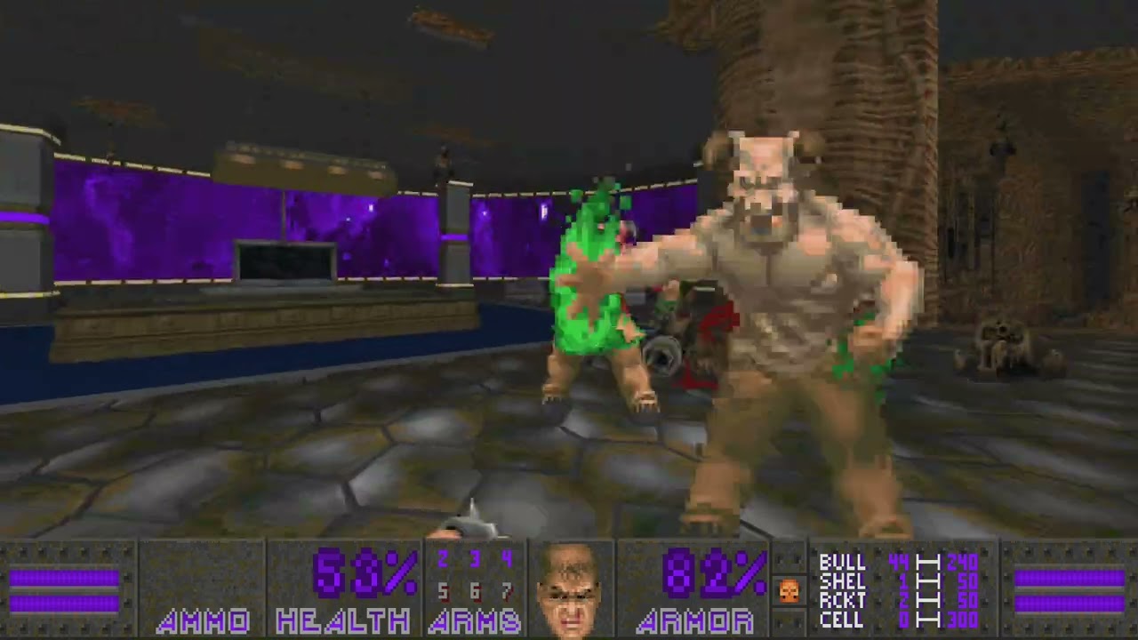 DOOM: Attempt Cereson, MAP10—MAP11, no commentary