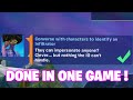 [Easy Method] Converse with characters to identify an Infiltrator Fortnite