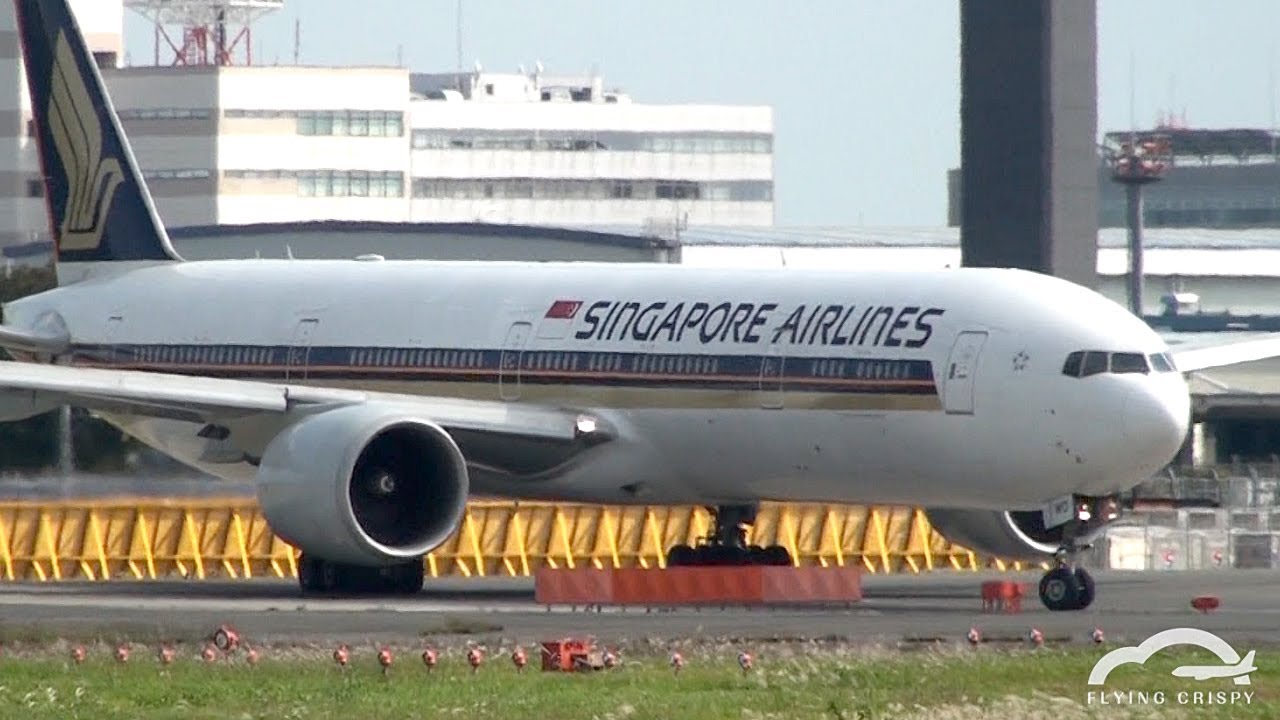 Singapore Airlines B777-300ER [9V-SWO] Takeoff to Singapore