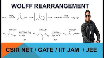 WOLFF REARRANGEMENT FOR CSIR NET/GATE/IIT JAM