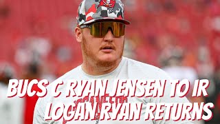 Buccaneers Place Ryan Jensen on IR/ Logan Ryan Returns| Real Bucs Talk Reaction