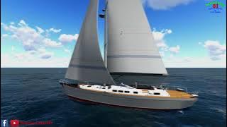 lumion 6 | Sailboat animation