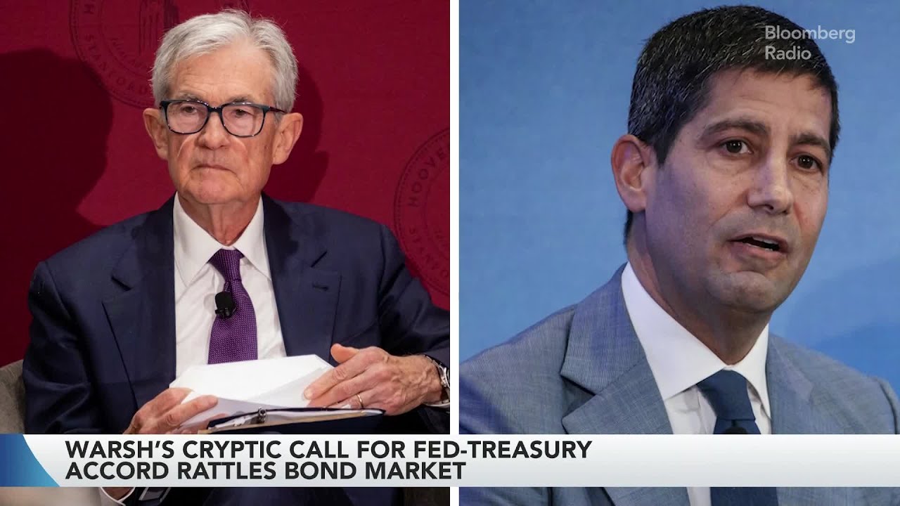 Warsh Call for New Fed-Treasury Accord Unsettles Bond Market