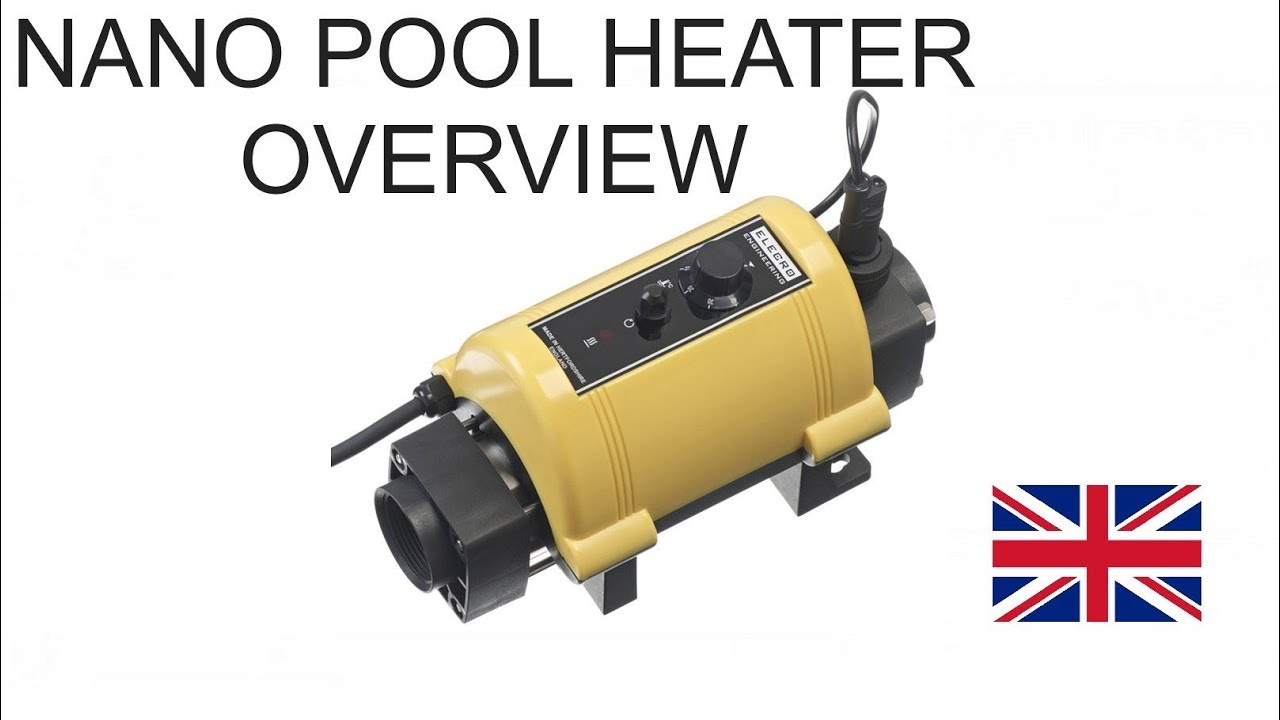 Elecro Nano Swimming Pool Heater 3kw Plug In And Go For Small Above Ground Pools Youtube