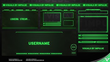 Streamer Boy Animated Stream Pack: Fallout 76 Overlays for Twitch and Mixer