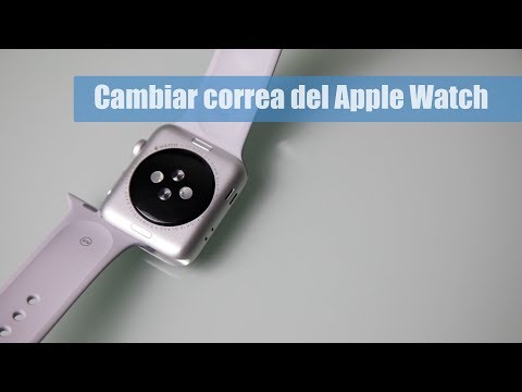 Video: ¿Cómo quito la correa de mi Apple Watch 4?