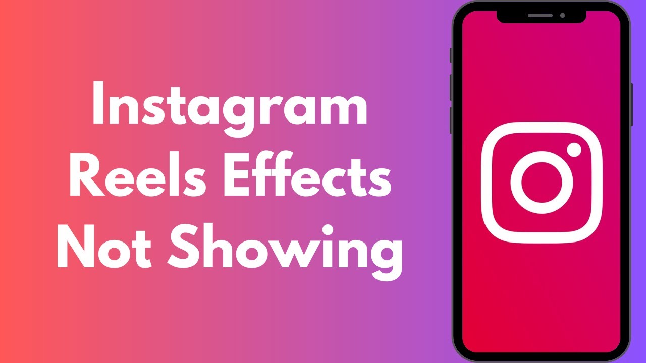 How to Fix Instagram Reels Effects Not Showing | Instagram Reels Effects Option Not Showing (2024)