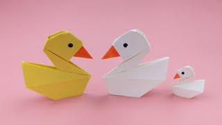 How to Make a Paper Duck - 摺紙鴨子