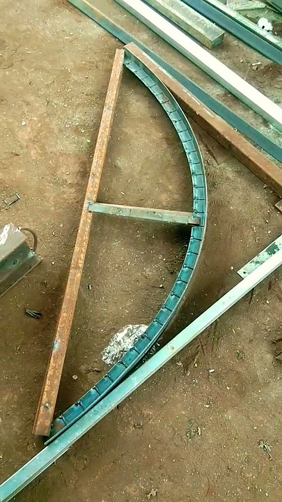 Rel sliding gate, tikung ideal pintu 80 cm #shorts