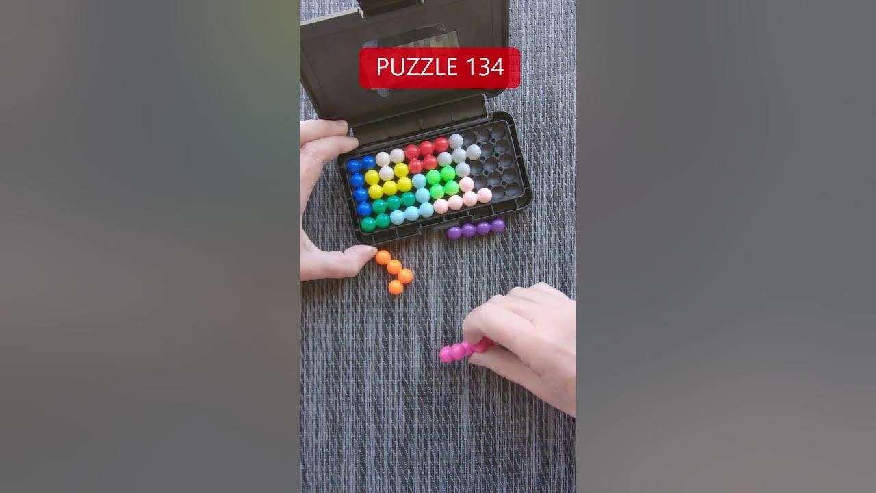 How to solve Kanoodle Level 6 Puzzle 134 #kanoodle #shorts #brainteaser