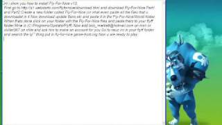 FlyForNiceinstall