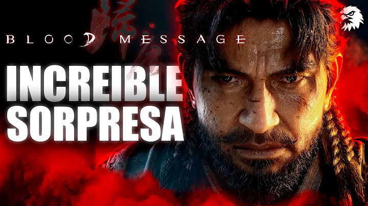¡¡ ESTE JUEGO PINTA INCREÍBLE !! Blood Message Trailer Reacción