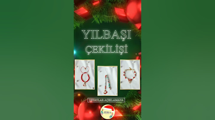YILBAŞI ÇEKİLİŞİ İLE KARŞINIZDAYIZ 🤩