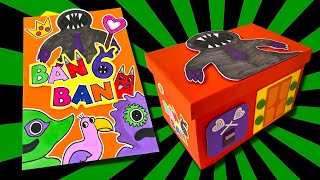 BanBan 6 Game book + Mystery Box opening | DIY Secret BoxAll  new bosses surprise