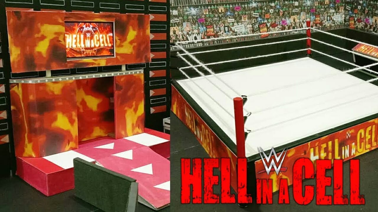 WWE HELL IN A CELL 2019 ACTION FIGURE ARENA TOUR wrestlistic YouTube