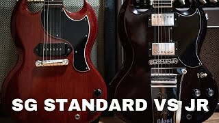 Gibson SG Junior vs Standard