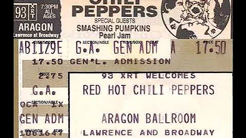 Pearl Jam - Aragon Ballroom, Chicago, IL - 11/29/1991