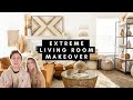 Extreme Living Room Makeover Full Room Tour | Modern Boho Style | Stay By Cori Samuel