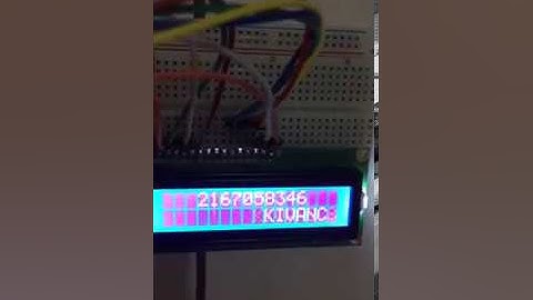 Arduino ile 2x16 lcd ekranda kayan yazı