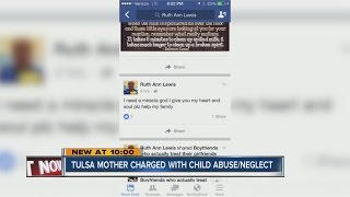 Tulsa Mother Charged With Child Abuse\/Neglect