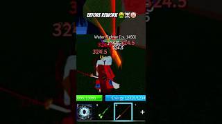 Rengoku sword BEFORE and AFTER | Bloxfruits #shorts #bloxfruits #rengoku #viral