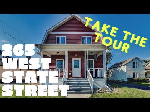 265 West State St, Burlington, WI home video tour