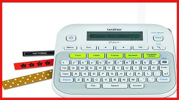 Brother P-touch, PTD210, Easy-to-Use Label Maker, One-Touch Keys, Multiple Font Styles, 27 User-Frie