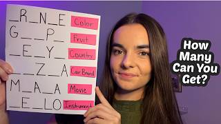 ASMR Can You Fill in the Blank? | 50 Trivia Questions
